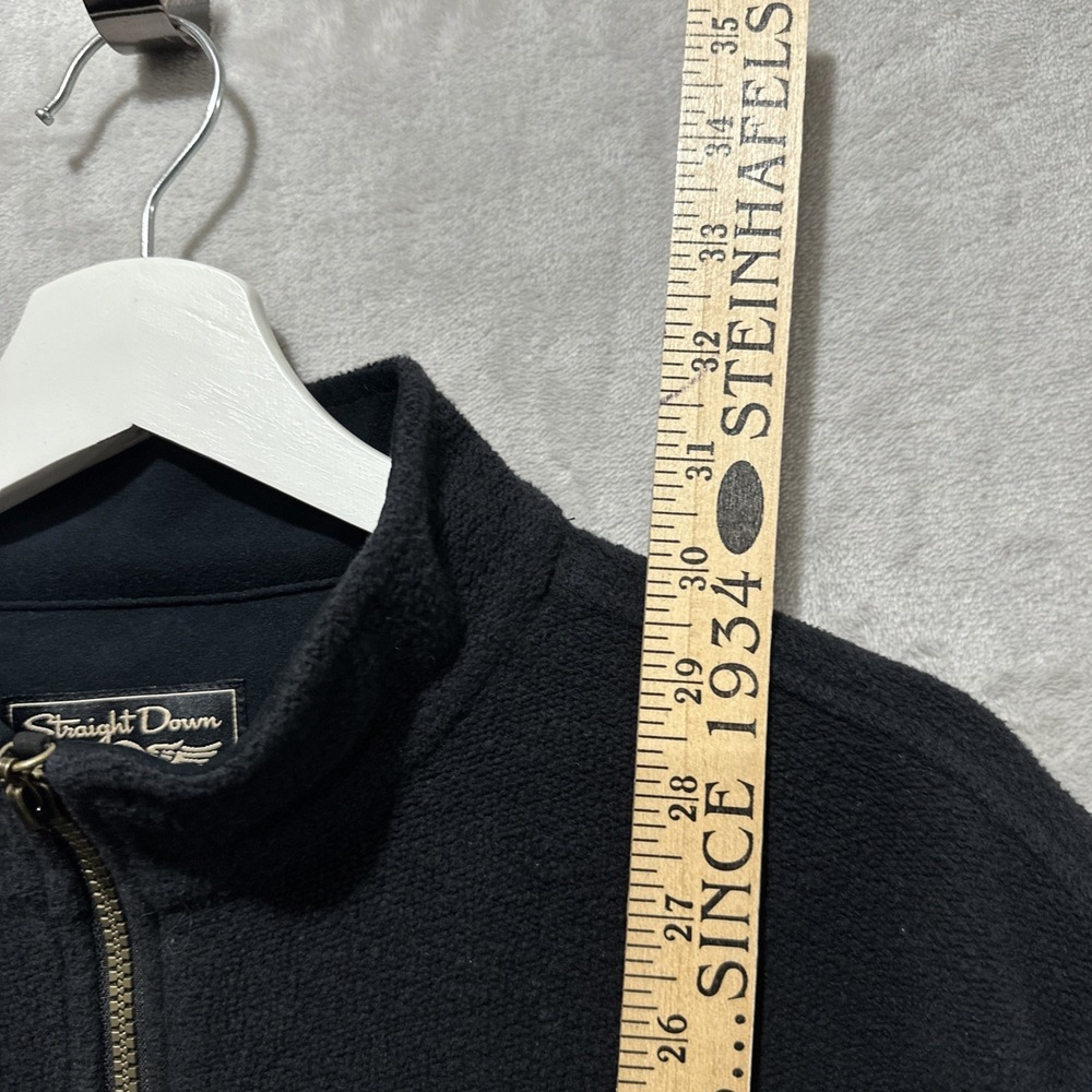 Straight Down Major 1/4 Zip Long Sleeve Fleece Size XL Embroidered The Legend - Picture 9 of 9